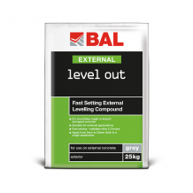 BAL External Level Out Leveller Fast Set Self Levelling Compound 25kg